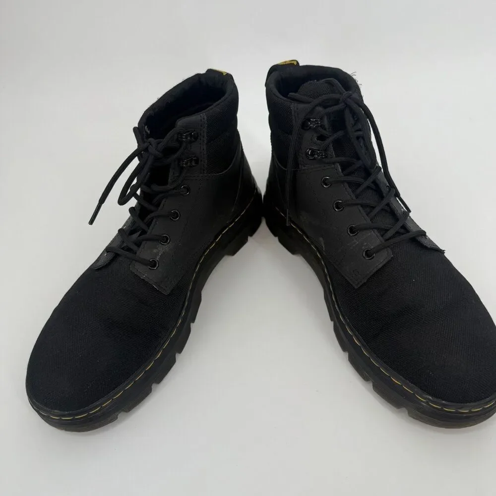 DR. MARTENS RAKIM UTILITY CHUKKA BOOTS Black Canvas Gorpcore Preppy SIZE Men 13